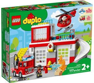 LEGO Feuer Station & Helicopter 10970 Packaging