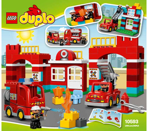 LEGO Feuer Station 10593 Instructions