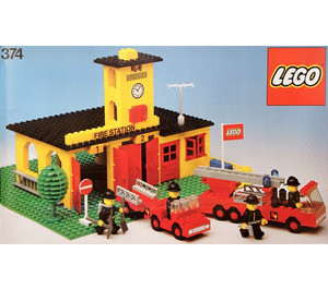 LEGO Fire Station Set 374-1