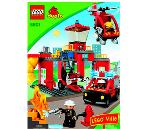 LEGO Fire Station 5601 Instructies