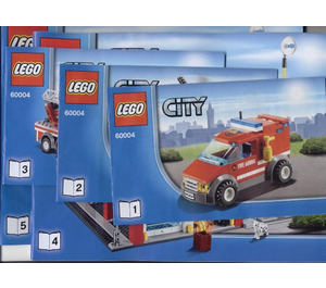 LEGO Fire Station Set 60004 Instructions