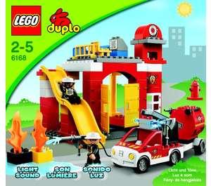 LEGO Fire Station Set 6168 Instructions