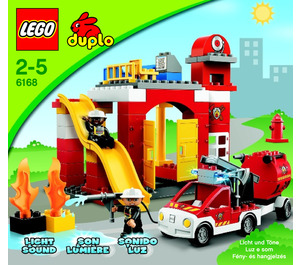 LEGO Fire Station 6168 Ohjeet