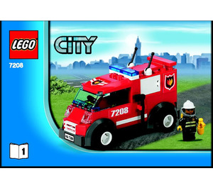 LEGO Fire Station Set 7208 Instructions
