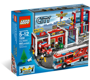 LEGO Feu Station 7208 Packaging