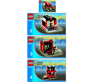 LEGO Fire Station Set 7240 Instructions