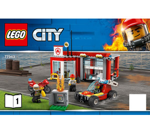 LEGO Feu Station Starter Set 77943 Instructions