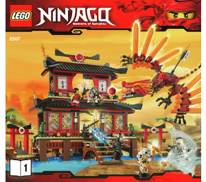 LEGO Fire Temple Set 2507 Instructions