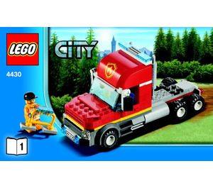 LEGO Fire Transporter 4430 Istruzioni