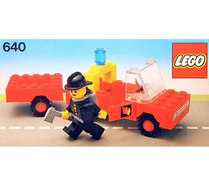 LEGO Feuer Truck und Trailer 640-2