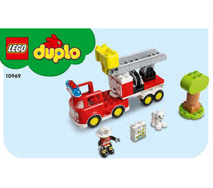 LEGO Feuer Truck 10969 Instructions