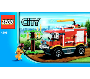 LEGO Fire Truck 4208 Instrucciones