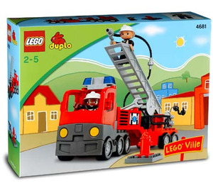 LEGO Fire Truck Set 4681 Packaging
