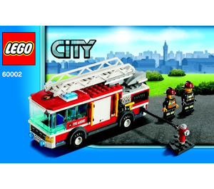 LEGO Fire Truck Set 60002 Instructions