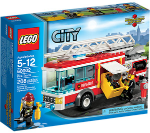 LEGO Feuer Truck 60002 Packaging