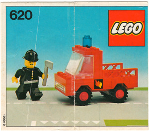 LEGO Fire Truck 620-1 Instruktioner