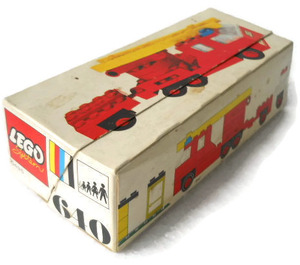 LEGO Feu Truck 640-1 Packaging