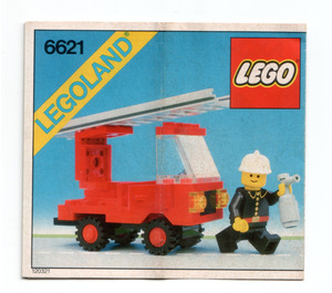 LEGO Fire Truck 6621 Instructions