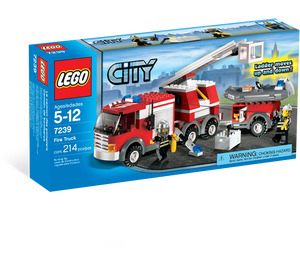 LEGO Fire Truck Set 7239 Packaging