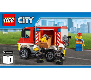 LEGO Fire Utility Truck Set 60111 Instructions