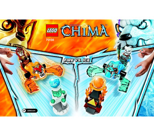 LEGO Fire vs. Ice 70156 Instructies