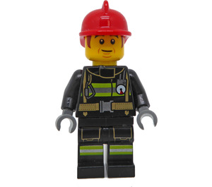 LEGO Brannmann Bob med Uniform Minifigur