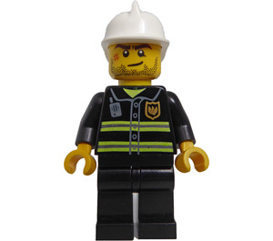 LEGO Firefighter - Crooked Smile und Scar Minifigur