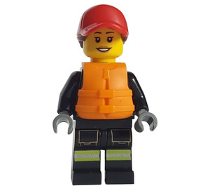 LEGO Feuerwehrmann, Weiblich (60373) Minifigur