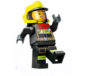 LEGO Firefighter, Female (60374) minifiguur