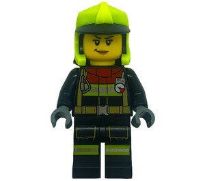 LEGO Firefighter, Female (60375) Minifigur