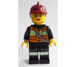 LEGO Firefighter, female minifiguur