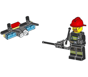 LEGO Firefighter Foil Pack Set 952002
