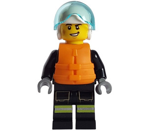 LEGO Pompiere, Maschio (60373) Minifigure