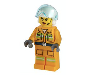 LEGO Feuerwehrmann Pilot Minifigur