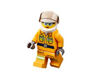 LEGO Brandweerman Piloot Tina Minifiguur