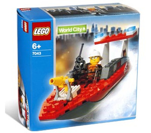 LEGO Firefighter Set 7043 Packaging