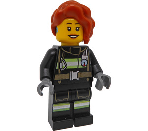 LEGO Firefighter with Hearing Aid Minifigure