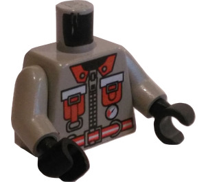 LEGO Firefighter mit Oxygen Gauge Torso (973)