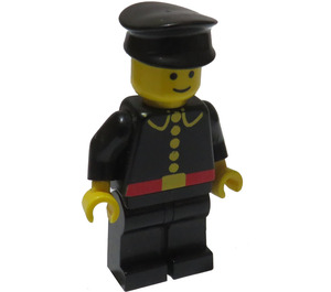 LEGO Firefighther met Zwart Hoed Minifiguur