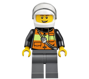 LEGO Fireman Pilot Minifigure