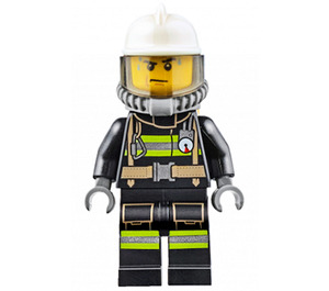 LEGO Brandweerman met Breathing Apparatus Minifiguur