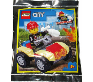 LEGO Fireman met quad bike 952009