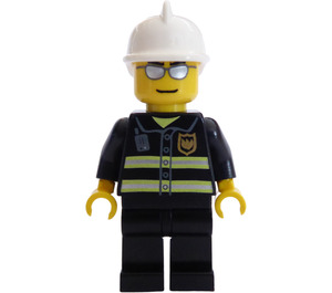 LEGO Brandweerman met Zonnebril Minifiguur