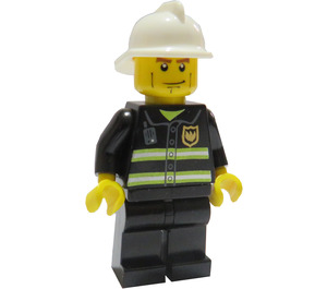 LEGO Vigile del fuoco con Bianco Casco Minifigure