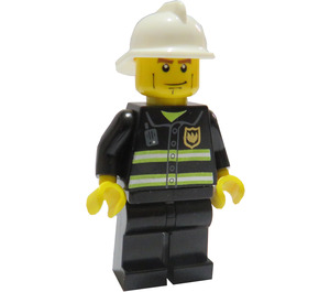 LEGO Fireman met Wit Helm minifiguur