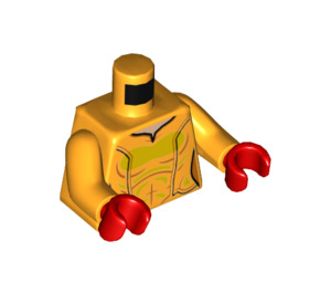 LEGO Firestar Minifiguur Torso (973 / 76382)