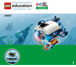 LEGO FIRST League Explore: Submerged Set 45827 Instructions