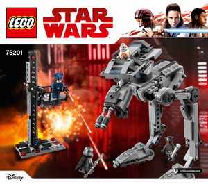 LEGO First Order AT-ST 75201 Instruktioner