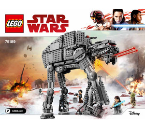 LEGO First Order Heavy Assault Walker Set 75189 Instructions