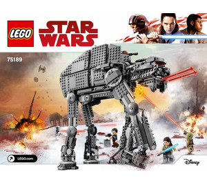 LEGO First Order Heavy Assault Walker 75189 Ohjeet